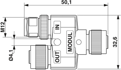 1526253 Phoenix Contact Sensor-Actuator Adapter Image 2