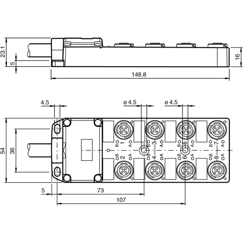 259980 PEPPERL+FUCHS Sensor-Actuator Distribution Boxes Image 2