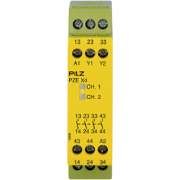 Monitoring relays, contact extension, 4 Form A (N/O), 6 A, 24 V (DC), 774585