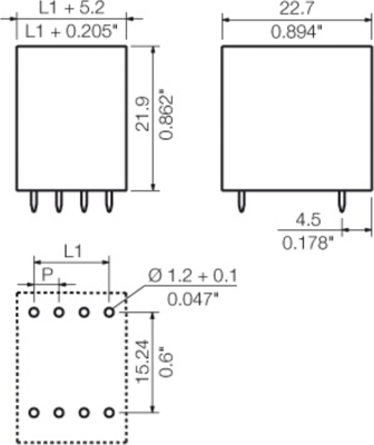 1030360000 Weidmüller PCB Connection Systems Image 2