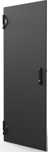 Varistar CP Steel Door, Plain With 3-Point Locking, RAL 7021, 29 U, 1400H, 600W, IP20