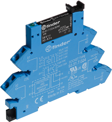 38.91.7.024.8240 Finder Coupling Relays