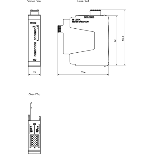 6ES7231-5PB50-0XB0 Siemens Analog Modules Image 3