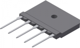 Littelfuse bridge rectifier, 1600 V (RRM), 70 A, GUFP, GUO40-16NO1