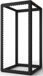 33 U cabinet rack, (H x W x D) 1600 x 800 x 800 mm, steel, black gray, 20630-088