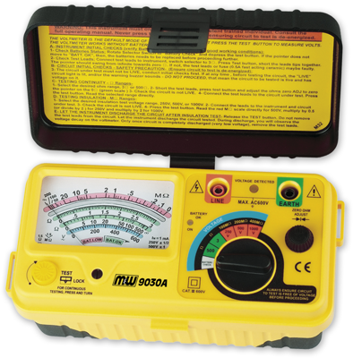 MW9030A SEFRAM VDE testers, Installation testers, Insulation testers