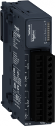 Digital input/output module for Modicon M221/M241/M251/M262, I/O: 8, (W x H x D) 27.4 x 90 x 84.6 mm, TM3DM8R