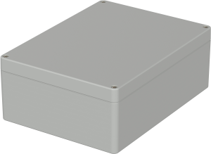 ABS enclosure, (L x W x H) 200 x 150 x 75 mm, light gray (RAL 7035), IP65, 03223000