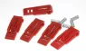 1597DINCLIPRB Hammond Accessories for Enclosures