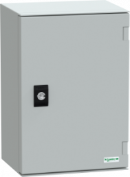 Control cabinet, (H x W x D) 310 x 215 x 160 mm, IP66, polyester, light gray, NSYPLM32G