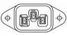 206637-1 AMP Device Connectors