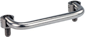 Carrying handle, 100 mm, 3.4 cm, Chrome-plated steel
