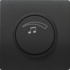 Volume control, anthracite, for DELTA style, 5TG4812-0AC