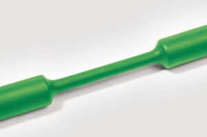 Heatshrink tubing, 3:1, (9/3 mm), polyolefine, cross-linked, green
