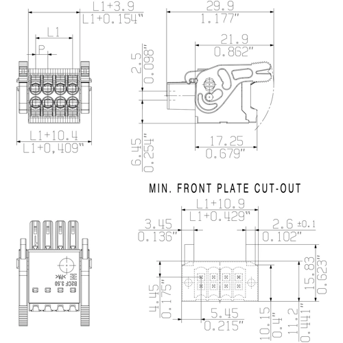2558700000 Weidmüller PCB Connection Systems Image 3