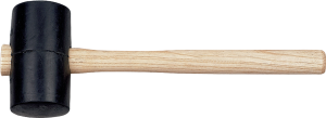 Rubber hammer, head Ø 55 mm, 320 mm, 250 g, 3625RM-55