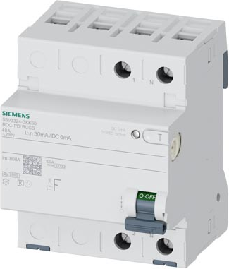 5SV3324-3KK60 Siemens FI Circuit Breakers Image 1