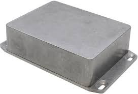 Aluminum die cast enclosure, (L x W x H) 119 x 94 x 38 mm, natural, IP54, 1590BB2FL