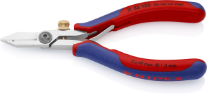 Stripping pliers for Insulated solid wires, 0.01-0.75 mm², cable-Ø 0.03-1 mm, L 140 mm, 85 g, 11 82 130