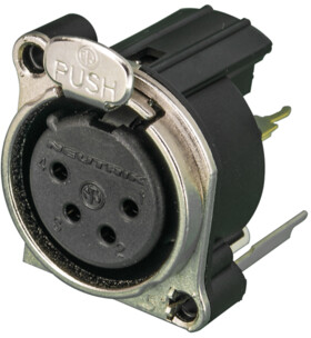 NC4FBV Neutrik XLR Connectors