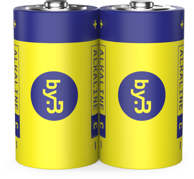BYB-6-30A2008 by.B Round Cells, 9V Blocks Image 2