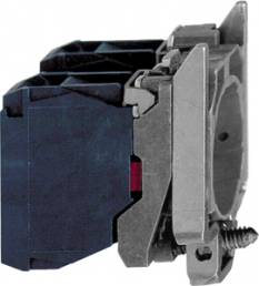 Single contact block with body/fixing collar 2NC faston connector