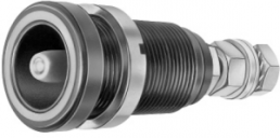 6 mm panel plug, threaded bolt, 25 mm², mounting Ø 18.5 mm, blue, 14.0006-23