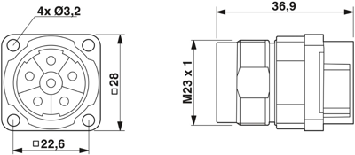 1605591 Phoenix Contact Other Circular Connectors Image 2