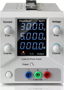 P 6171 PeakTech Bench Power Supplies and Loads