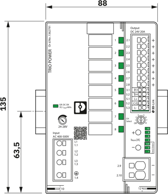 1362791 Phoenix Contact DIN Rail Power Supplies Image 2
