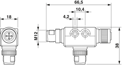 1424713 Phoenix Contact Sensor-Actuator Adapter Image 2