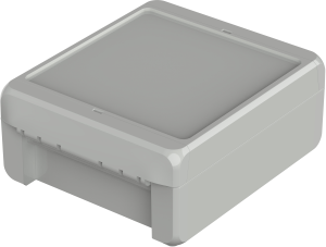 ABS enclosure, (L x W x H) 151 x 125 x 60 mm, light gray (RAL 7035), IP66, 96033225