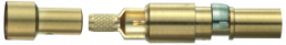 Pin contact, crimp connection, gold-plated, 09140006211