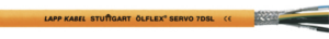 PVC servo line ÖLFLEX SERVO 7DSL G 4.0 mm², unshielded, orange