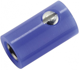2.8 mm jack, screw connection, 0.05-0.25 mm², blue, 717726