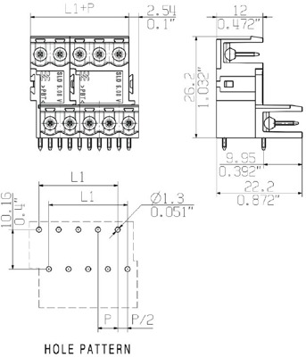 1725340000 Weidmüller PCB Connection Systems Image 3