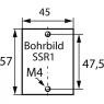 SK 89 75 KL SSR 1 Fischer Elektronik Heat Sinks