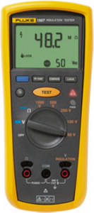 Insulation tester FLUKE 1507, CAT IV 600 V, 0.01 MΩ to 10 GΩ, 600 V (DC), 600 V (AC)
