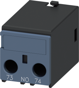 Auxiliary switch, 10 A, 1 Form A (N/O), screw connection, 3RH2911-1BA10