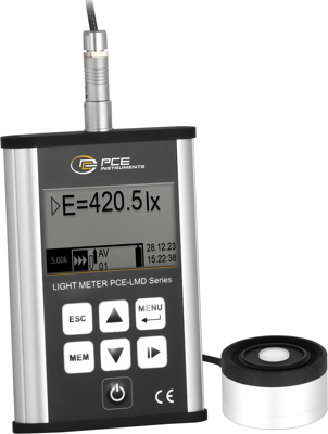 PCE-LMD 200 PCE Instruments Luxmeter, Sound Level Meter, Magnetic Field Tester Image 1