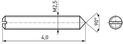 001.10.201 Ettinger Screws, Threaded Rods Image 2
