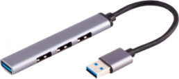 4-way USB-A 3.0 hub, 0.12 m, BS13-50001