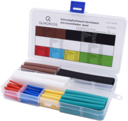 Heat shrink tubing kit 3:1, colorful, 100 pieces, 1807CA005