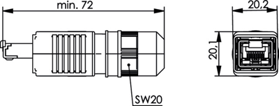 100007464 Telegärtner Modular Connectors Image 2