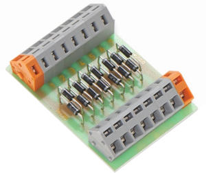 Component module with diode, 1 A, 250 V, 289-121