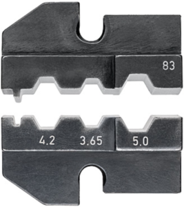 Crimping die for connector, 97 49 83