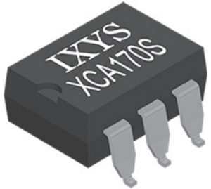 Solid state relay, 350 VDC, 100 mA, PCB mounting, XCA170