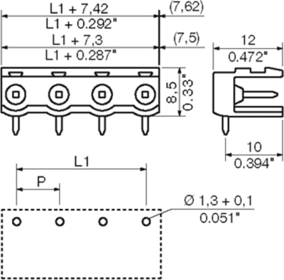 1650510000 Weidmüller PCB Connection Systems Image 2
