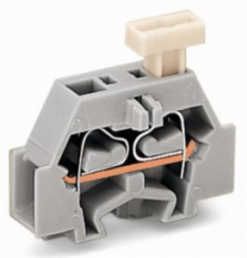 2-wire end terminal, spring-clamp connection, 0.08-2.5 mm², 1 pole, 24 A, 6 kV, orange, 261-326/331-000