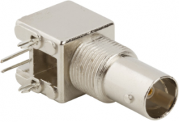 BNC socket 75 Ω, solder connection, angled, 031-71043-1010